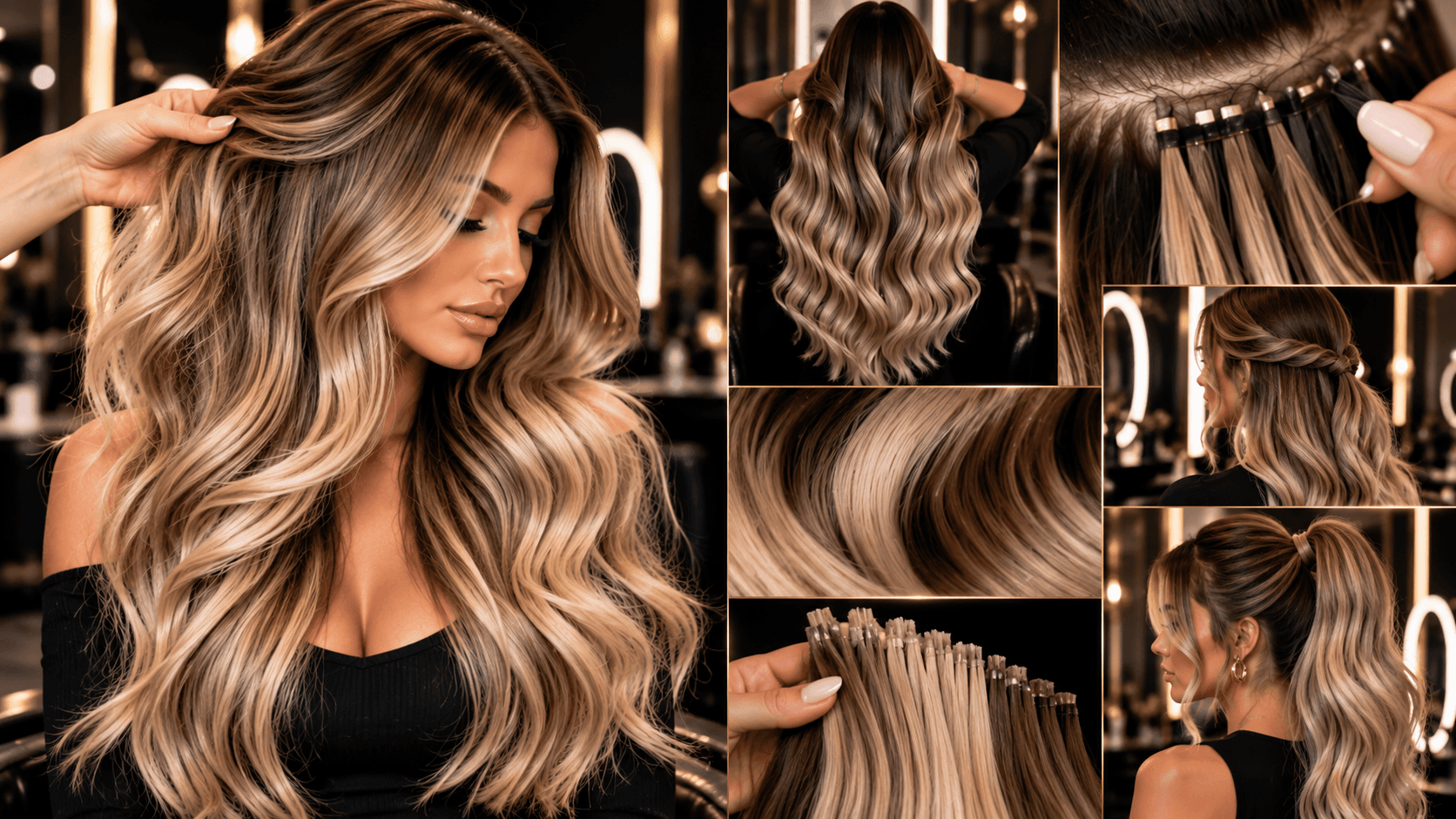Extensions de cheveux